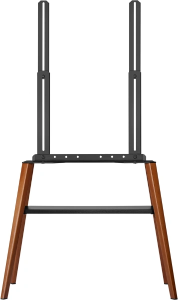 Подставка для телевизора Cactus CS-ST3645BKWN черный/орех 43"-65" макс.40кг напольный