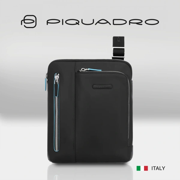 Сумка Piquadro Blue Square CA1816B2/N черный натур.кожа