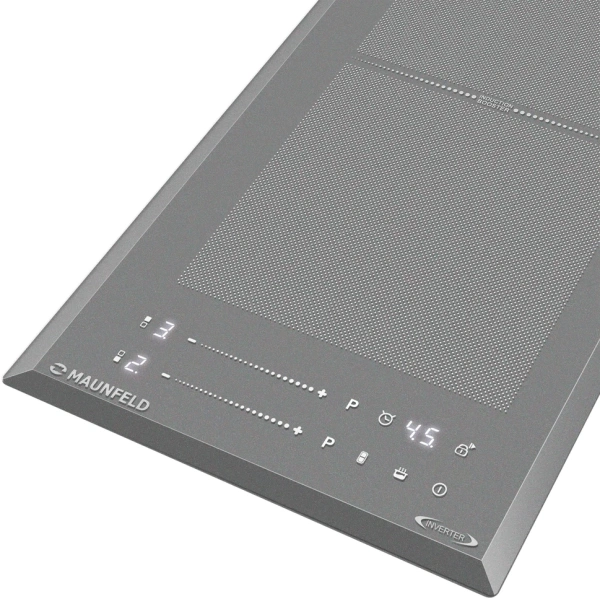 Индукционная варочная поверхность Maunfeld CVI292S2FLGR Inverter серый