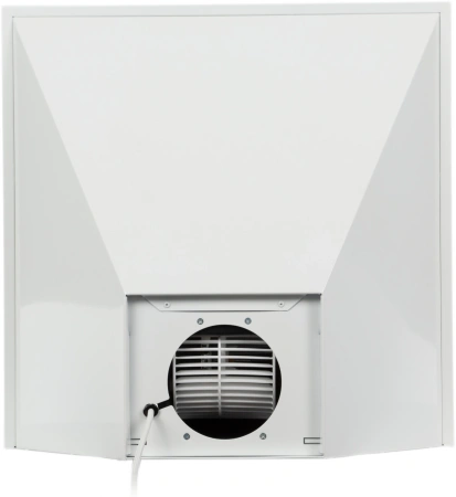 Вытяжка каминная Elikor Оптима 50П-400-П3Л белый управление: ползунковое (1 мотор)