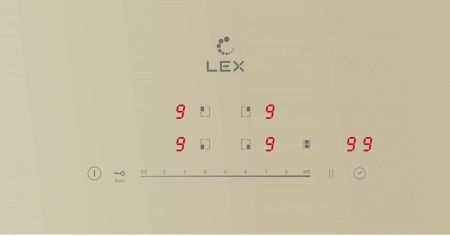 Индукционная варочная поверхность Lex EVI 641A IV слоновая кость