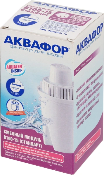 Картридж Аквафор B15 для кувшинов ресурс:170л (упак.:1шт)