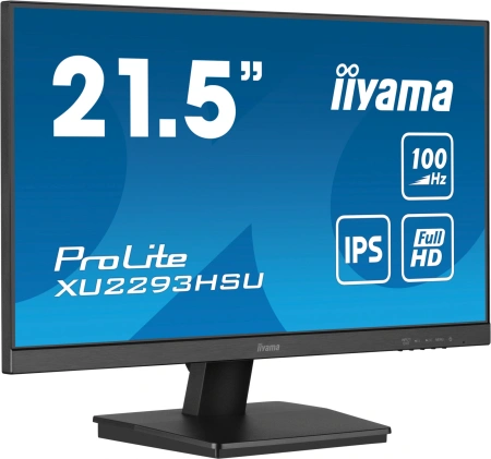 Монитор Iiyama 21.5" XU2293HSU-B6 IPS FHD чер HDMI DP M/M 100Hz 250cd