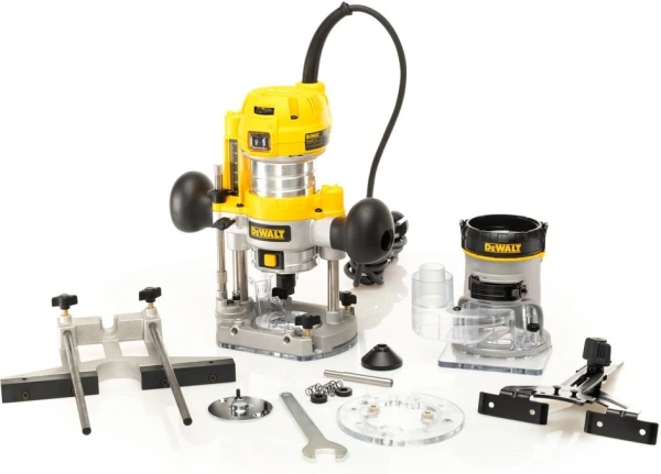 Фрезер DeWalt D26204K-QS 900Вт 27000об/мин макс.ход:55мм