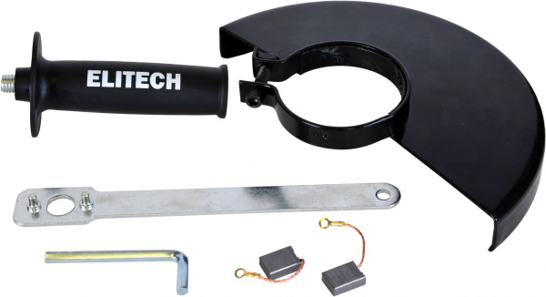 Углошлифовальная машина Elitech МШУ 202Э 2000Вт 6600об/мин рез.шпин.:M14 d=230мм (E2213.024.00)