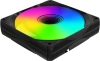Вентилятор для корпуса Bloody BD-CF120ARGB1 ARGB 120х120x25 черный 4-pin 26дБ (упак.:1шт) (BD-CF120ARGB1-BK) Ret