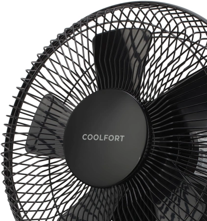 Вентилятор настольный Coolfort CF-2001 скоростей:2 черный