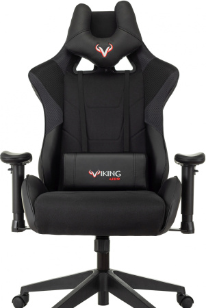 Кресло игровое Zombie VIKING 4 AERO Edition черный текстиль/эко.кожа с подголов. крестов. пластик