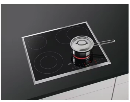 Варочная поверхность AEG HK634021XB черный/нержавеющая сталь