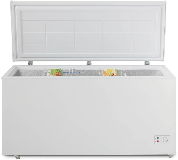 Морозильный ларь Бирюса Б-455KX белый 160Вт