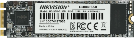 Накопитель SSD Hikvision SATA III 512Gb HS-SSD-E100N/512G HS-SSD-E100N/512G Hiksemi M.2 2280