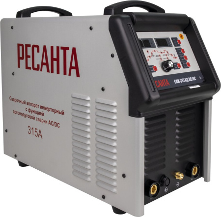 Сварочный аппарат Ресанта САИ-315АД инвертор MMA DC/TIG DC 13.8кВт