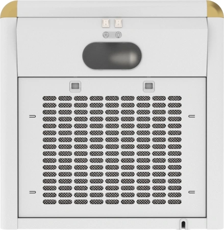 Вытяжка каминная Elikor Сатурн 50П-180-В1Л белый/золотистый управление: кнопочное (1 мотор)