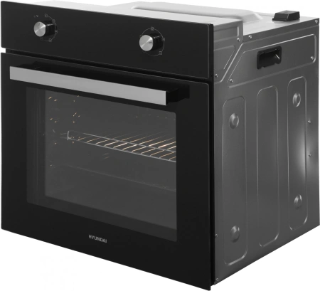 Духовой шкаф Электрический Hyundai HEO 62312 BG черный