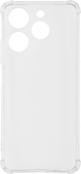 Чехол (клип-кейс) BoraSCO для Tecno Spark 10 Pro прозрачный (71708)