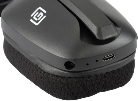 Наушники с микрофоном Оклик HS-L750G черный 1.5м накладные BT/Radio/3.5mm оголовье (2007557)