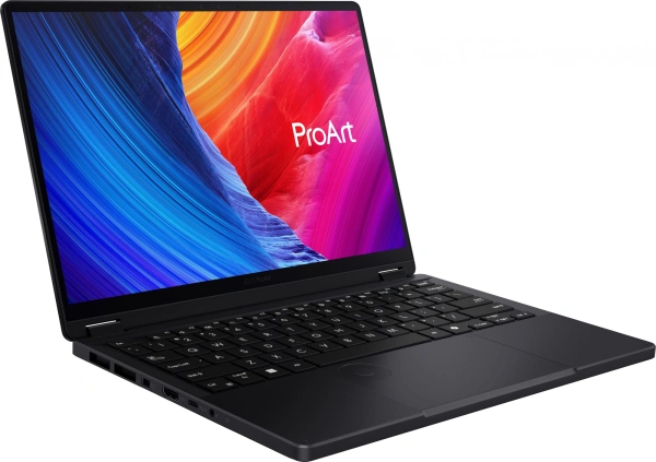 Ноутбук Asus ProArt PX13 HN7306WV-LX014X Ryzen AI 9 HX 370 32Gb SSD1Tb NVIDIA GeForce RTX4060 8Gb 13.3" OLED Touch 3K (2880x1800) Windows 11 Professional black WiFi BT Cam (90NB14L1-M00180)
