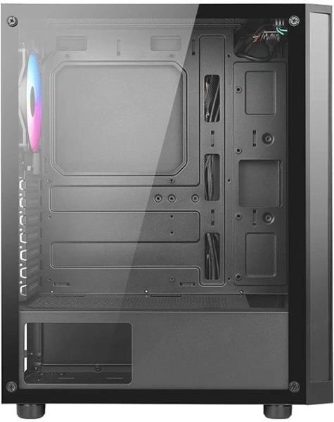 Корпус Azza Spectra черный без БП ATX 1x120mm 2xUSB2.0 1xUSB3.0 audio bott PSU