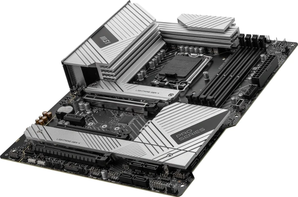 Материнская плата MSI PRO Z790-A MAX WIFI Soc-1700 Intel Z790 4xDDR5 ATX AC`97 8ch(7.1) 2.5Gg RAID+H