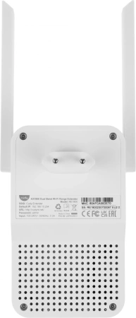 Точка доступа Cudy RE1800 AX1800 10/100/1000BASE-TX/Wi-Fi белый