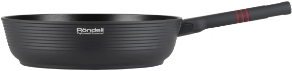 Сотейник Rondell Stripes RDA-1617 d=28см (без крышки) серый