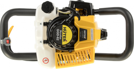 Мотобур Huter GGD-62 профес. 2-х такт. 2400Вт 3.2л.с. 63см3 9000об/мин (70/13/18)