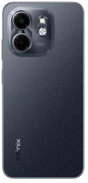 Смартфон Infinix X6532 Smart 9 128Gb 3Gb черный моноблок 3G 4G 2Sim 6.7" 720x1600 Android 14 13Mpix 802.11 a/b/g/n/ac GPS GSM900/1800 GSM1900 TouchSc Protect FM microSD max2048Gb