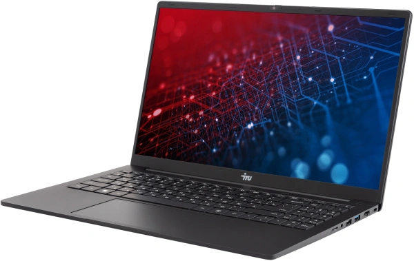 Ноутбук IRU Strato 15ALI Core i5 1235U 16Gb SSD512Gb Intel Iris Xe graphics 15.6" IPS FHD (1920x1080) Windows 11 Pro Multi Language 64 black WiFi BT Cam 6000mAh (2059115)