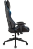 Кресло игровое Zombie VIKING 4 AERO черный/синий текстиль/эко.кожа с подголов. крестов. пластик