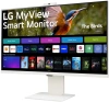 Монитор LG 31.5" MyView 32SR85U-W белый IPS LED 16:9 HDMI M/M Cam матовая HAS 400cd 178гр/178гр 3840x2160 60Hz 4K USB 7.7кг