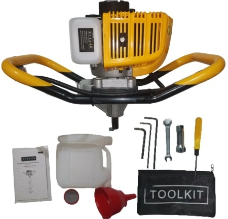 Мотобур Zitrek GED-52 бытовой 2-х такт. 1800Вт 1.3л.с. 52см3 6000об/мин (067-2004)