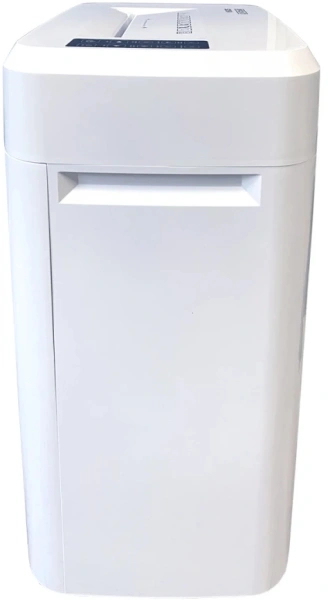 Шредер Office Kit S243N 3,9х38 белый (секр.P-4) фрагменты 35лист. 35лтр. скрепки скобы пл.карты CD