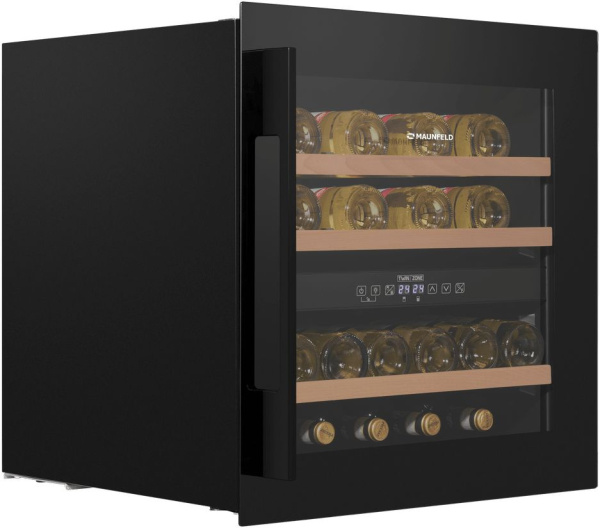 Винный шкаф Maunfeld MBWC-92D36 2-хкамерн. черный (КА-00018706)