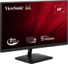Монитор ViewSonic 23.8" VA2408-MHDB черный IPS LED 16:9 HDMI M/M матовая 250cd 178гр/178гр 1920x1080 100Hz VGA DP FHD USB 3.3кг