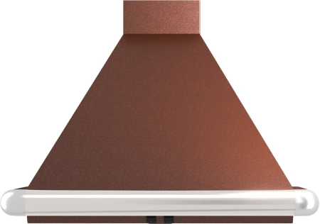 Вытяжка каминная Elikor Сатурн 50П-180-В1Л медный антик/нержавеющая сталь управление: кнопочное (1 мотор)