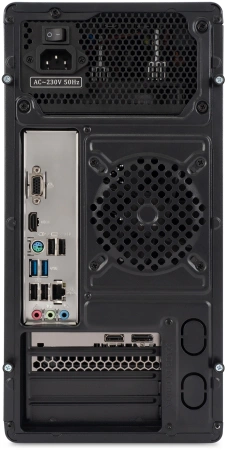 ПК IRU Game 510H6SEA MT i3 13100F (3.4) 16Gb SSD512Gb RTX3050 6Gb Free DOS GbitEth 500W черный (2074666)