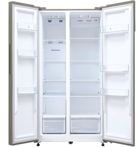 Холодильник Lex LSB530SLGID 2-хкамерн. серебристый (CHJI000012)