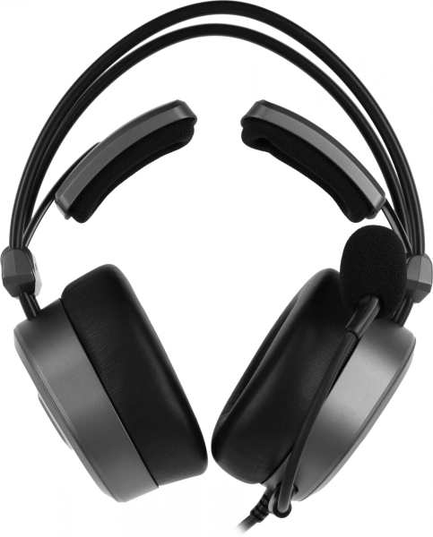 Наушники с микрофоном A4Tech Bloody MC750 серый 2.3м мониторные USB оголовье (MC750 GREY)