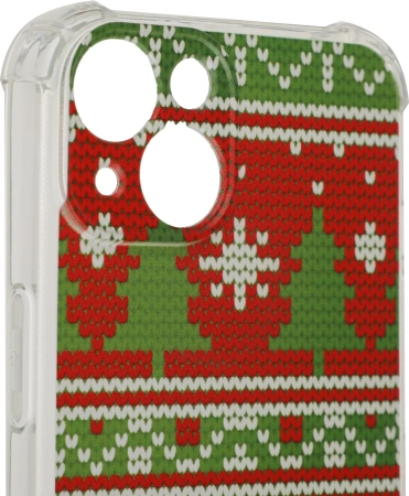 Чехол (клип-кейс) Redline для Apple iPhone 14 mObility art прозрачный (УТ000038137)