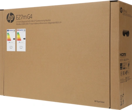 Монитор HP 27" E27d G4 черный IPS LED 5ms 16:9 HDMI HAS 300cd 178гр/178гр 2560x1440 75Hz DP USB 8.52кг