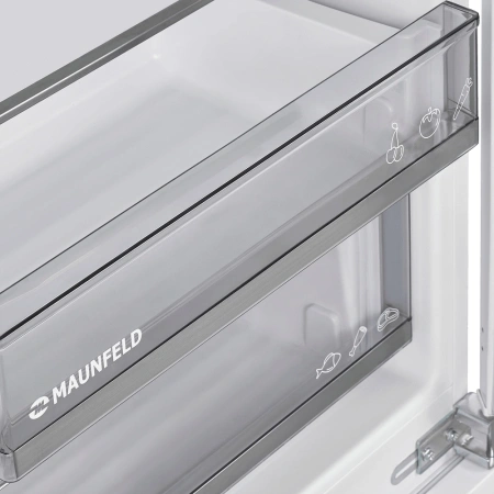 Холодильник Maunfeld MBL177SWGR Inverter 2-хкамерн. (КА-00024616)