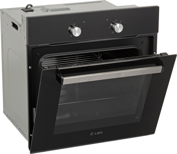 Духовой шкаф Электрический Lex EDM 040 BL черный