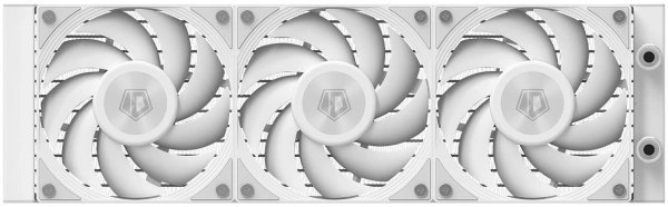 Система водяного охлаждения ID-Cooling DX360 Max Soc-AM5/AM4/1200/1700/1851 белый 4-pin 32.5dB Al+Cu 350W Ret (DX360 MAX WHITE)