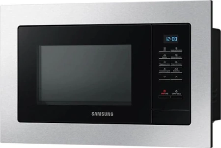 Микроволновая печь Samsung MS20A7013AT/BW 20л. 850Вт нержавеющая сталь/черный (встраиваемая)