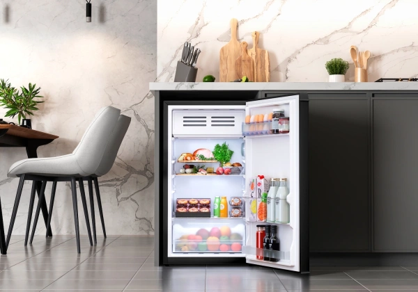 Холодильник Lex LSD100BL 1-нокамерн. черный