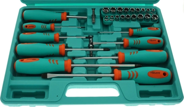 Набор отверточный Sturm! 1040-02-SS10 71 предмет (жесткий кейс)