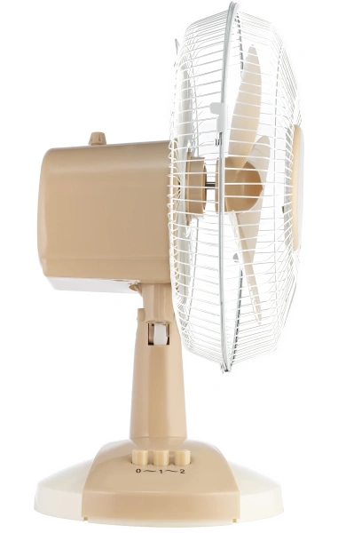 Вентилятор настольный Centek CT-5006 25Вт скоростей:2 бежевый/белый