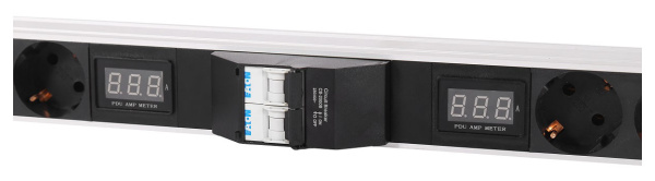 Блок распределения питания Rem R-32-16S-8C19-A-AM-1420-K верт.размещ. 16xSchuko 8xC19 базовые 32A клеммная колодка