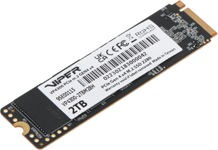Накопитель SSD Patriot PCI-E 4.0 x4 2Tb VP4300-2TBM28H Viper VP4300 M.2 2280