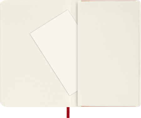 Блокнот Moleskine CLASSIC SOFT QP613F2 Pocket 90x140мм 192стр. нелинованный мягкая обложка красный